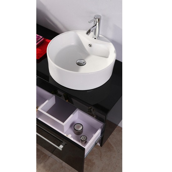 Arredo bagno Cardo mobile sospeso cm 150 doppio lavabo rubinetteria e specchio inclusi