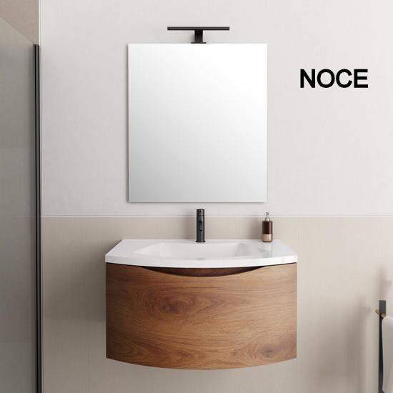 Debby2 80cm or 100cm bathroom furniture available in 6 colors with mirror
