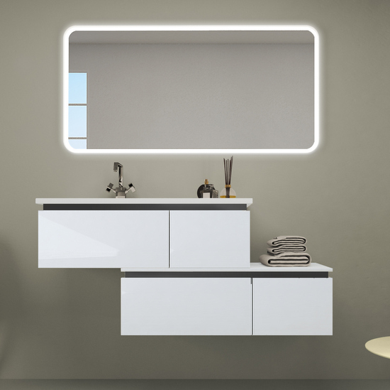 mobile_da_bagno_sospeso_moderno_con_cassettiera_bianco__1___1618921601_21 Avril bathroom furniture cm 100+110 120 130 140 150 160 170 200 off-center mineralmarble washbasin soft oak, tobacco, bleached oak, taupe and glossy white