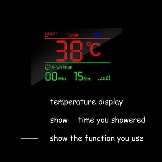 Stainless steel shower panel 20x111x38 cm with hydromassage nozzles available in 6 types MD001