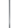 Chrome metal accessory, low floor lamp model