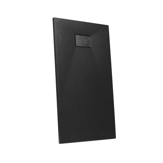 Piatto doccia Glasstone in più dimensioni e adattabile effetto pietra forma rettangolare TA021