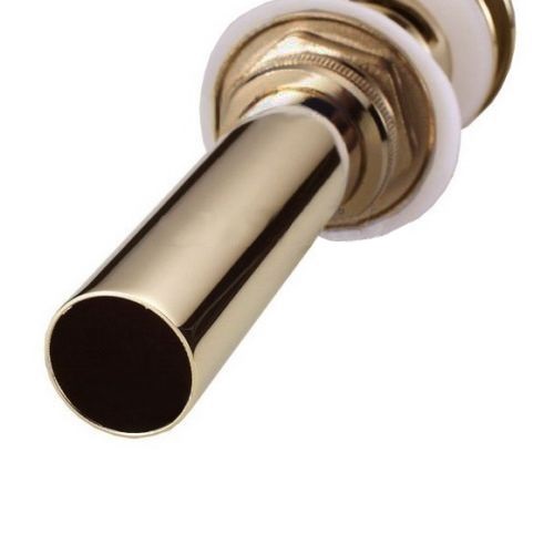 Piletta bronzata click clak standard per lavabi o bidet