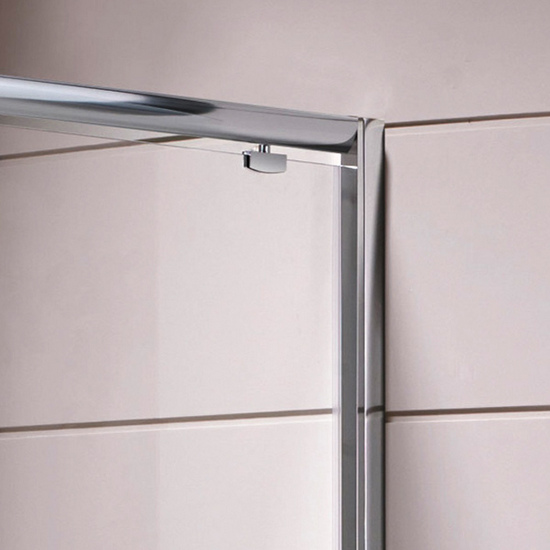 Modello Porta Doccia battente per Box doccia a nicchia in vetro opaco o trasparente PT11