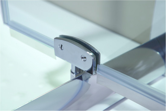 Modello Porta Doccia battente per Box doccia a nicchia in vetro opaco o trasparente PT11