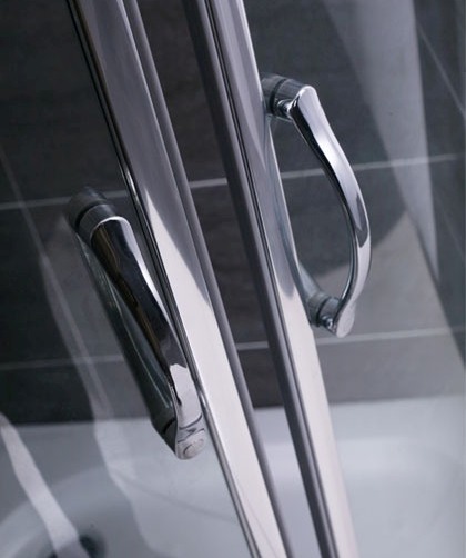 Porta scorrevole per nicchia da 160 170 o 180 cm cristallo 6mm trasparente o opaco PT17