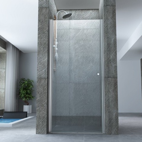 porta_per_doccia_battente_trasparente_front__1559138873_959 Porta doccia per nicchia apertura battente nicchia vetro temperato 8mm Misure da 70,80,90,100 cm H195 cm PT26