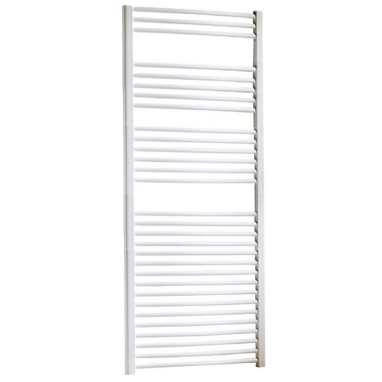 Radiatore scaldasalviette lineare o curvo in due finiture 150 o 180 cm di altezza TEA003