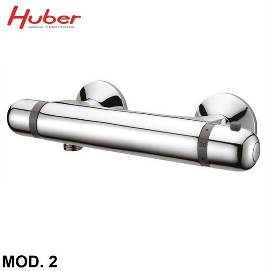 Huber brand thermostatic shower faucets in two versions RB113