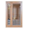 Sauna da 120x110cm Finlandese in legno canadese altezza 190 cm SA049