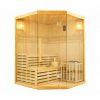 Cabina con stufa per sauna Finlandese per 3 persone da 150x150 cm SA057