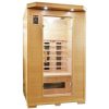Sauna Infrarossi da 120x120 cm completa di 6 irradianti per due persone con bluetooth SA035