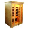 Sauna due posti 124x116 cm infrarossi con 7 irradiatori e Radio fm collegamento USB SA003