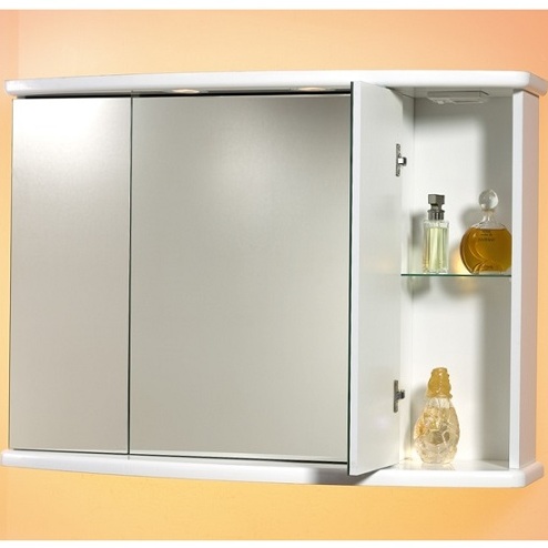 Specchio contenitore per bagno modello Ascoli da 73x66hx27 cm