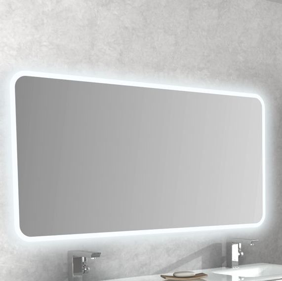 Specchio con luce Led da 141x70 cm anti-appannamento