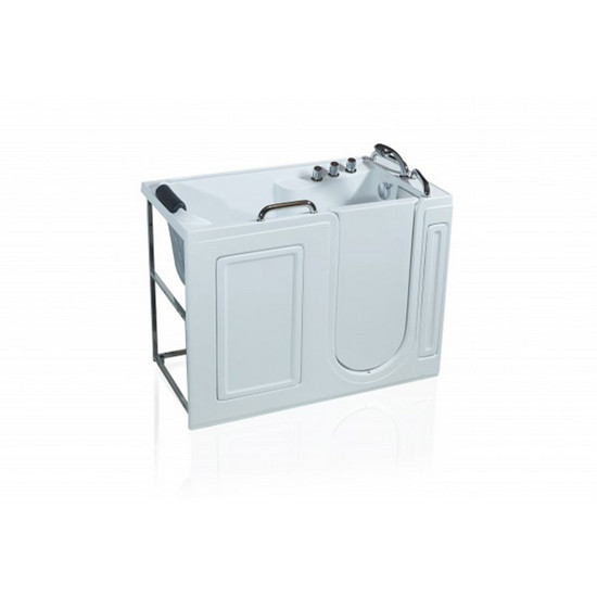 Vasca da bagno misure 133x67x101 cm con sportello laterale apertura destra o sinistra VA65