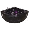 150x150 semicircular whirlpool bathtub with 14 jets VA95