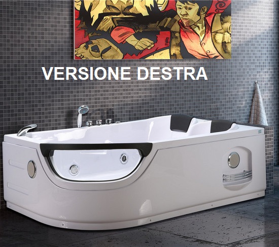 vasca_idromassaggio_180x120_due_posti_full_optional_dx__1611307781_269 Whirlpool tub 180x120 cm right or left version chromotherapy included VA91