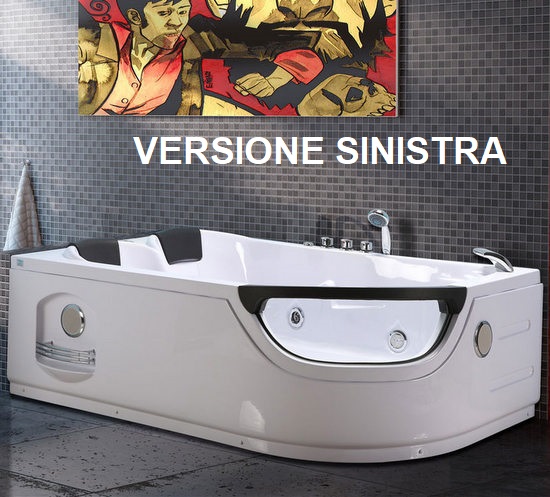 vasca_idromassaggio_180x120_due_posti_full_optional_sx__1611307782_115 Whirlpool tub 180x120 cm right or left version chromotherapy included VA91