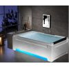 185x125 cm full optional whirlpool tub with 24 water jets ozone therapy bluetooth VA106