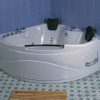 Whirlpool tub 150x150x70 right corner model 2 places with double pump multifunction type VA01
